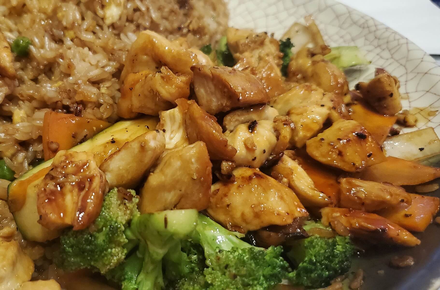 Chicken Hibachi at Hometown Hibachi