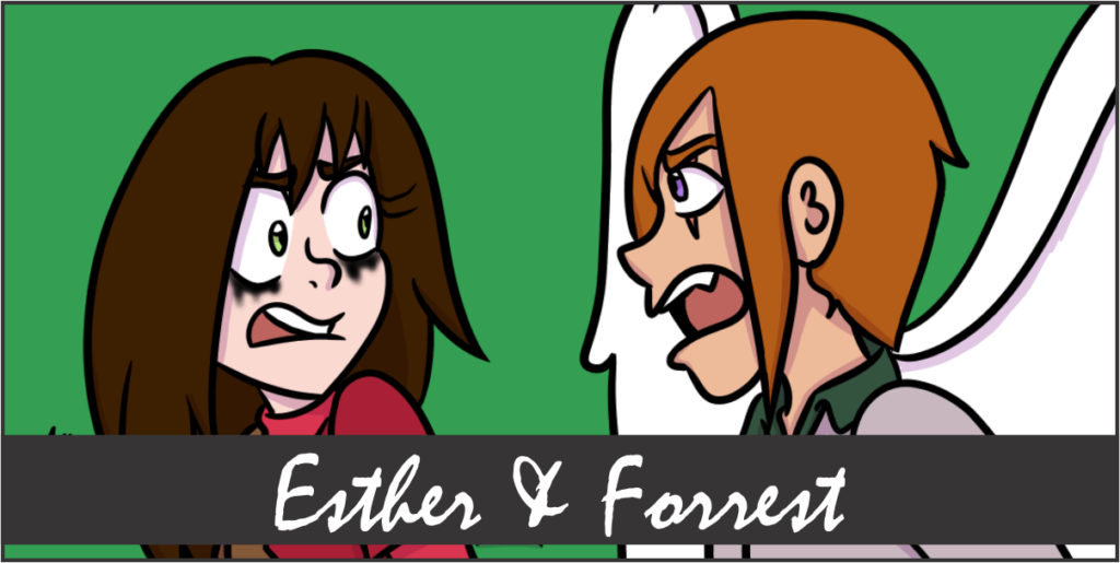 Comic Strip Esther and Forrest