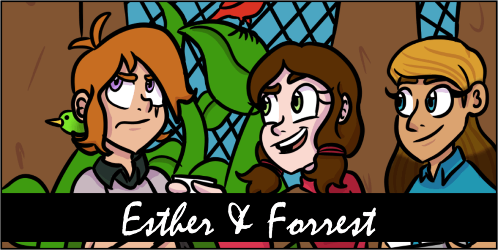 Comic Strip Esther and Forrest