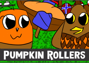 Pumpkin Rollers: How Many Owl-ics