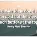 Henry Ward Beecher Quote