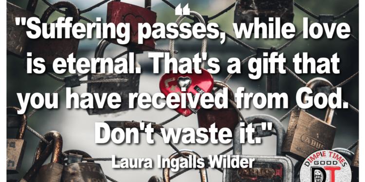 Laura Ingalls Wilder Quote