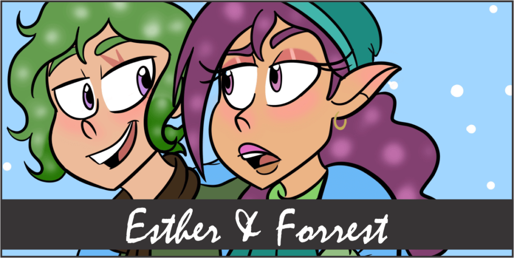 Esther and Forrest Comic - Green is the new Red- January 10th, 2020