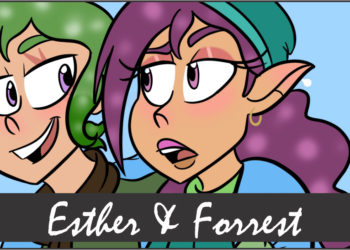 Esther and Forrest Comic - Green is the new Red- January 10th, 2020