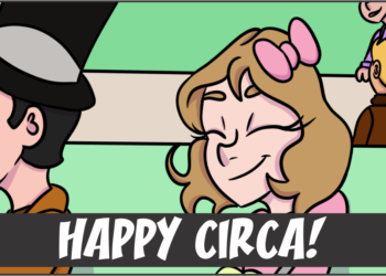 Happy Circa Comic - Dr. Cooper Rides - September 2019