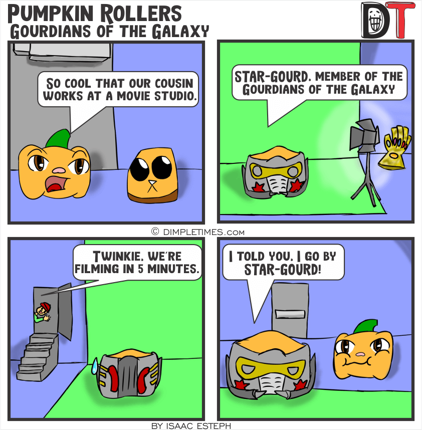 Pumpkin Roller Comic