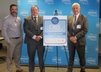 Adena regional medical center named five-star hospital by CMS