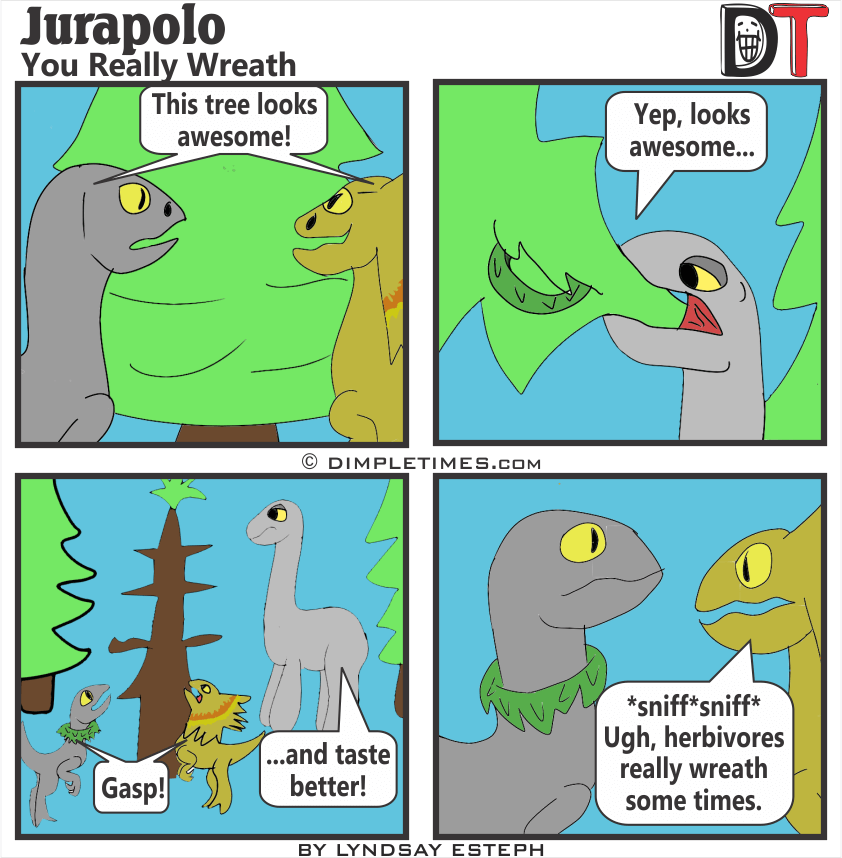 Jurapolo Comic - You really wreath