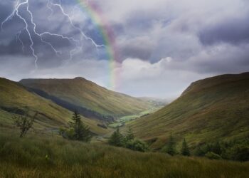 Search for the rainbow during life's downpours