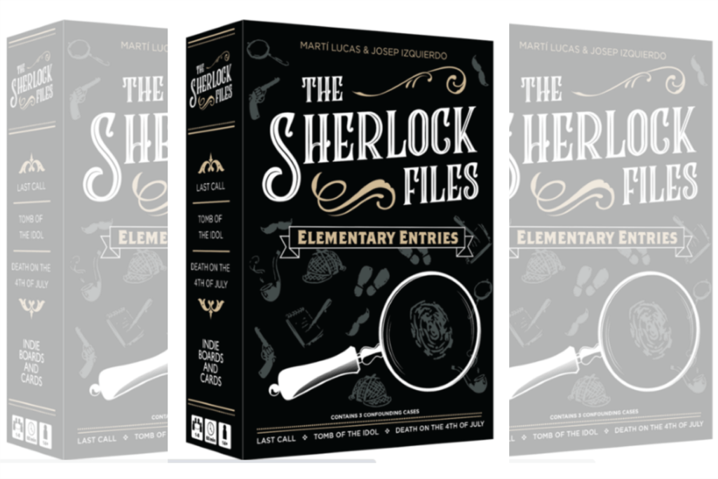 The Sherlock Files by Indie Boards Cards boardgame review