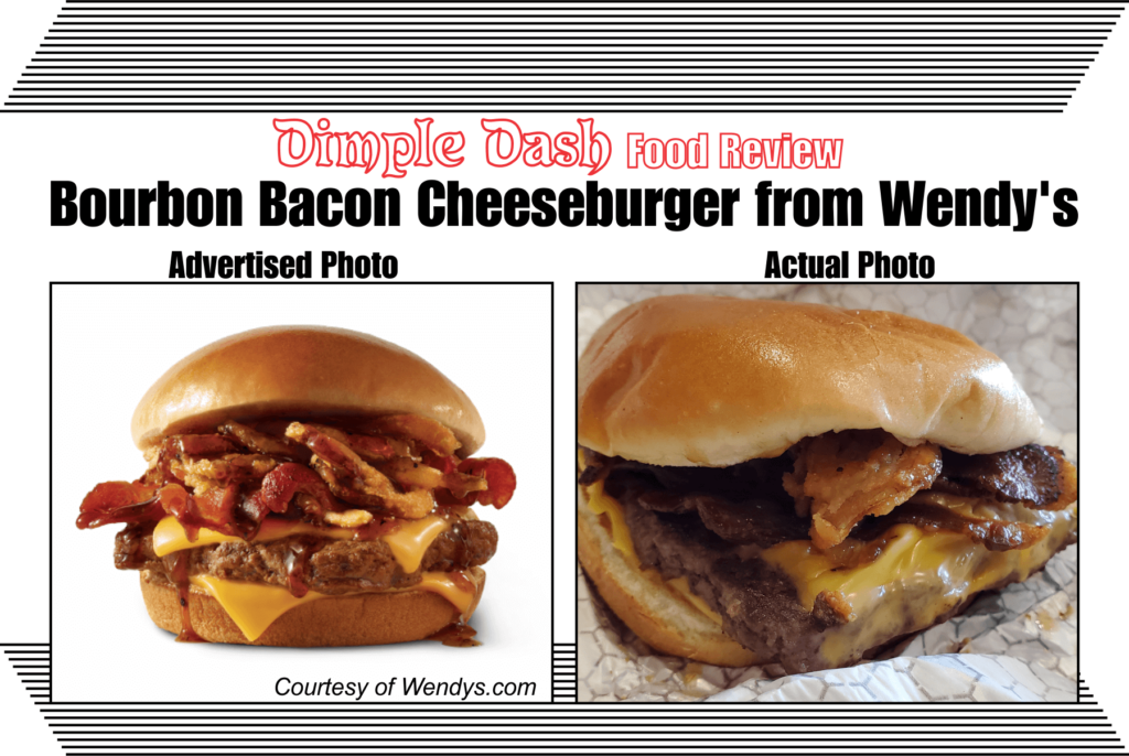 Bourbon Bacon Cheeseburger from Wendy's Food Review