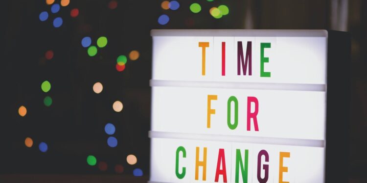 Change for life, not just the New Year
