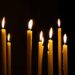 Prevent candle wax from sticking to a candleholder