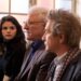 Selena Gomez, Steve Martin and Martin Short in "Only Murders in the Building"