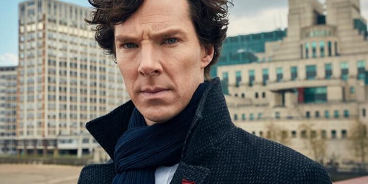 Benedict Cumberbatch in "Sherlock"