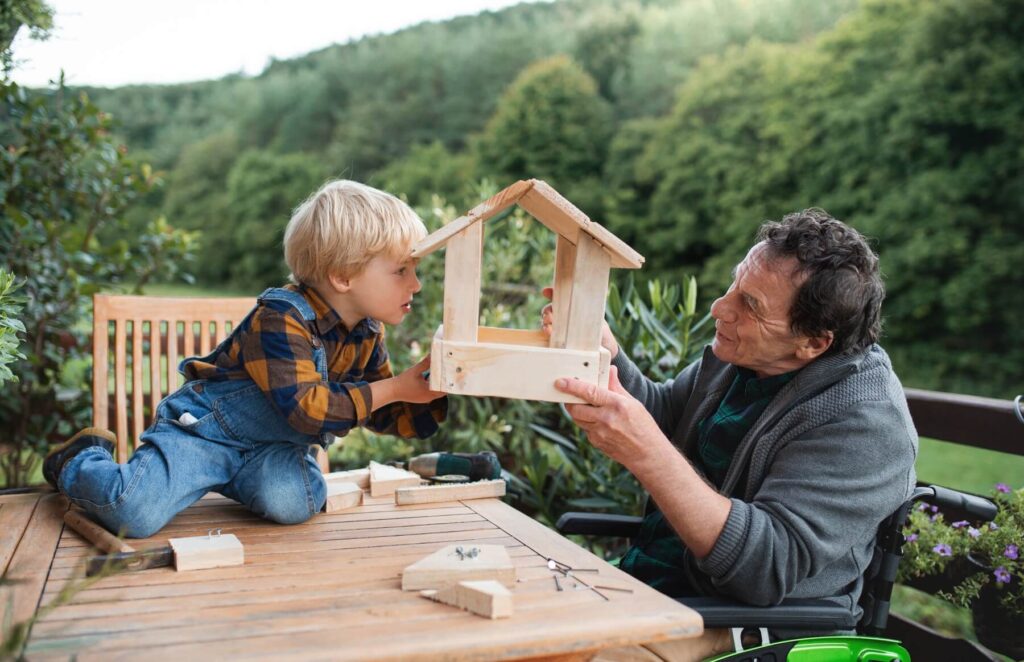 Teaching children how to protect birds in your backyard