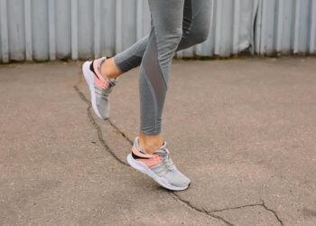 Treat new running shoes with this