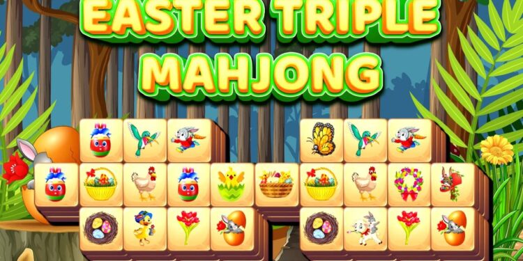 Easter Triple Mahjong