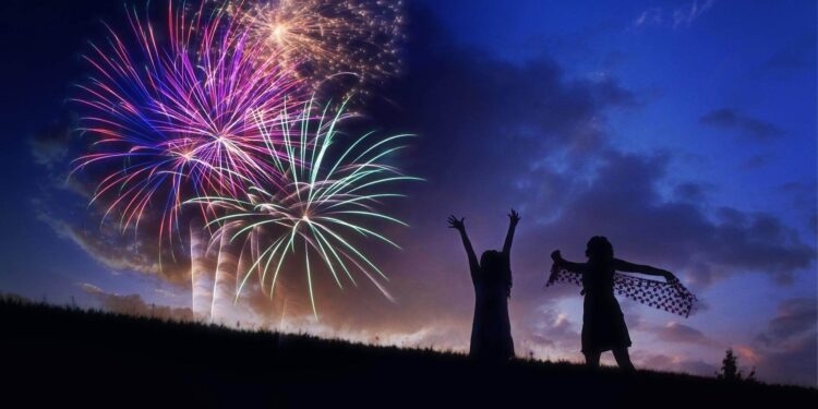 Fireworks use ingredients from many places