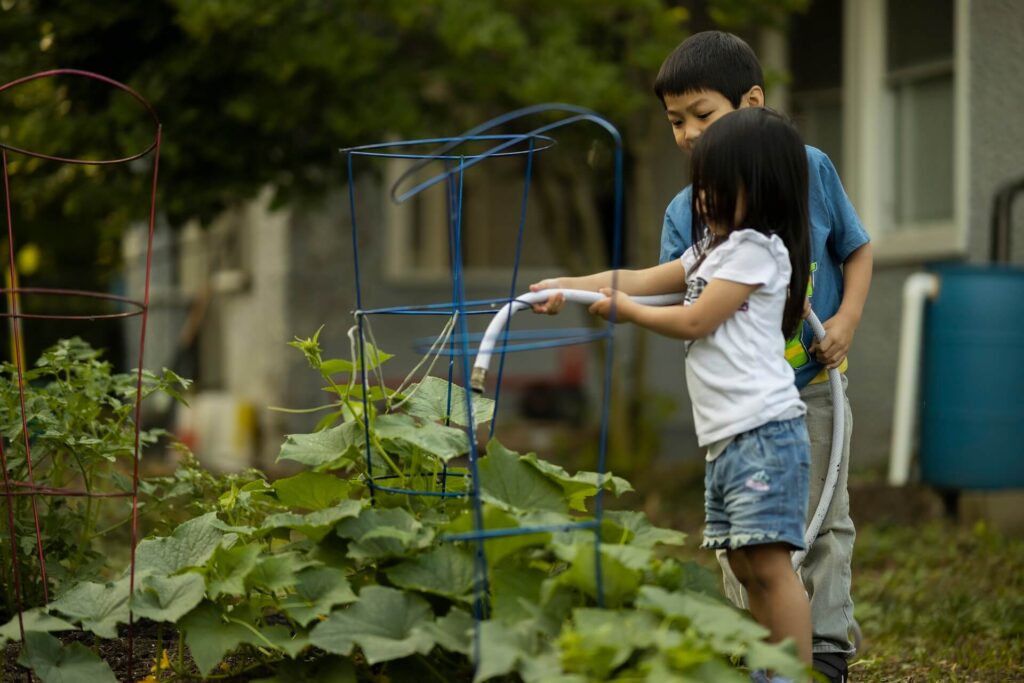 Kid-friendly gardening tasks