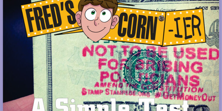 A Simple Test – Fred’s Corn-ier